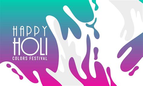 Stylish Happy Holi Colorful Festival Banner Design 40717324 Vector Art At Vecteezy