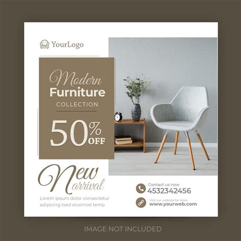 Premium Psd Furniture Sale Social Media And Instagram Post Template