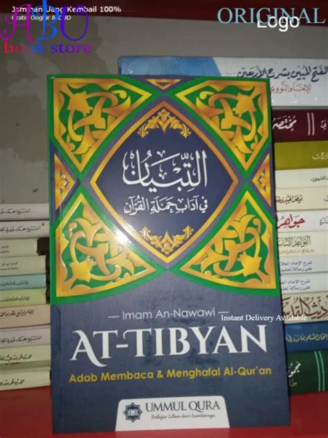 Kitab Terjemah Karangan Imam Nawawi At Tibyan Fi Adabi Hamalatil Qur