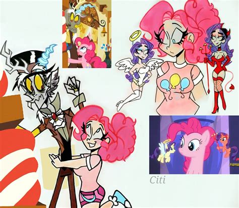 Safe Artist Citi Screencap Discord Pinkie Pie Rarity