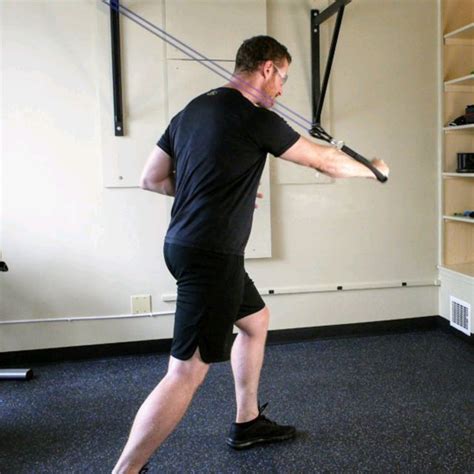 Chest Press Single Arm Cb Staggered Stance By Patrick9 M Exercise How To Skimble