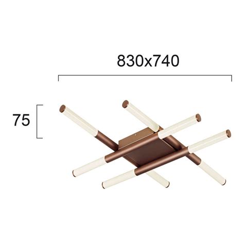 LED плафон Tronco Viokef 4239800 цена LED Zona