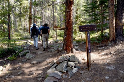 Shelf Lake Trail And South Park Trail Fork Edjimy Flickr