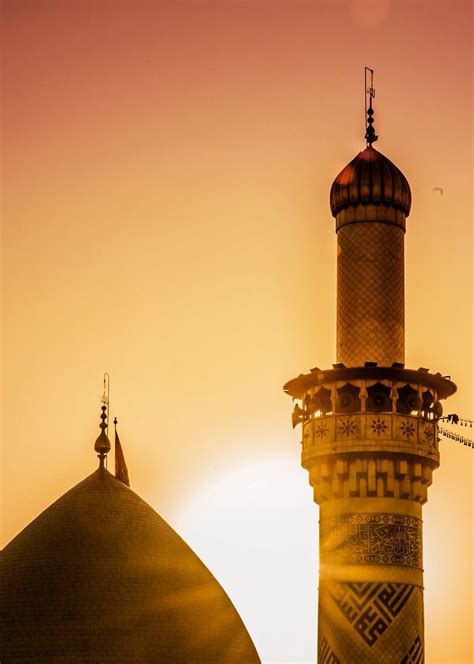 Mosque of Abbas Ibn Ali - Karbala Karbala Iraq, Imam Hussain Karbala, Islamic Artwork, Islamic ...