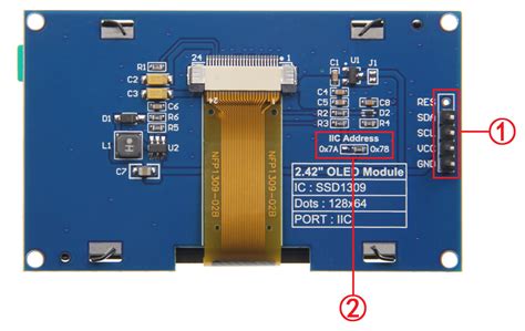 2 42inch IIC OLED Module SKU MC242GX LCD Wiki