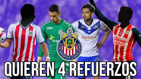 Rumores Chivas Chivas Ir A Por Refuerzos Refuerzos Chivas