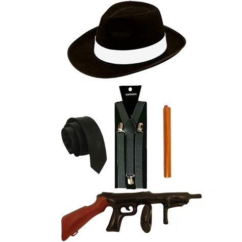 1920s Gangster Fancy Dress Al Capone Mafia Pimp Gatsby Costume Mens 30