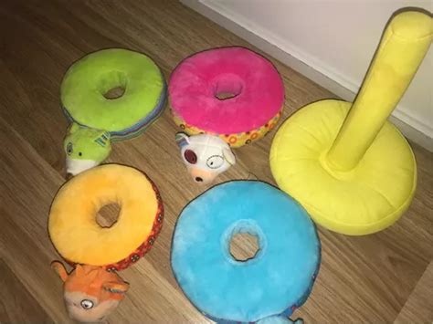 Torre Juego De Encastre Bebe Didáctico De Peluche Animales en venta en