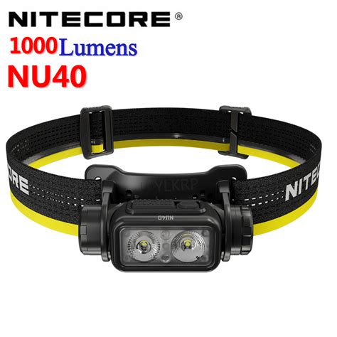 The Original NITECORE NU40 1000 Lumen LED Headlamp USB C Is