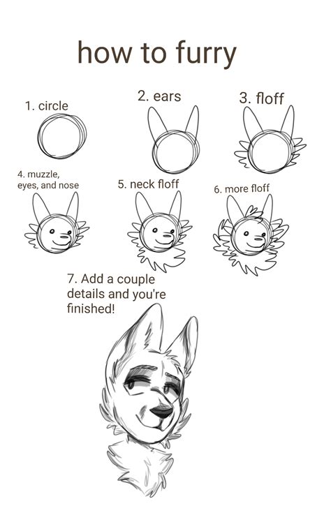 How To Draw A Furry By Kumarodalioness On Deviantart