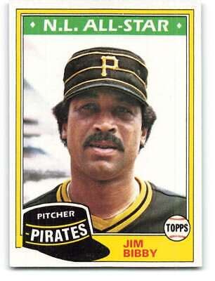 Topps Jim Bibby Nm Near Mint Pirates Ebay