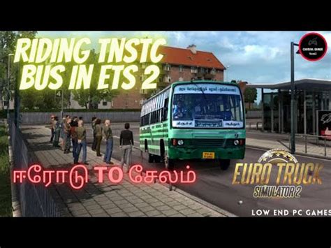 Riding Tnstc Bus In Ets 2 Erode To Salem Euro Truck Simulator 2 Tamil