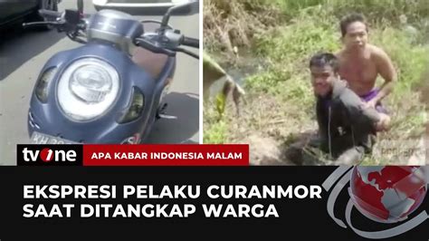 Maling Motor Kepergok Warga Saat Hendak Kabur Dari Pemiliknya Akim