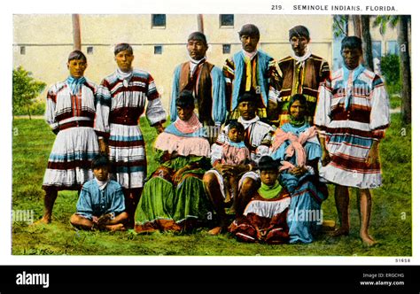 Seminole Indians Hi Res Stock Photography And Images Alamy