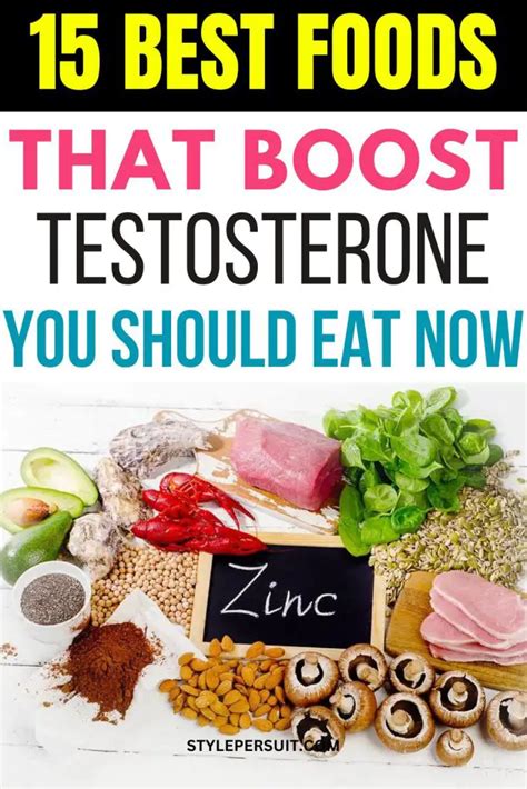 15 Best Testosterone Boosting Foods To Increase Your Testosterone Levels Stylepersuit