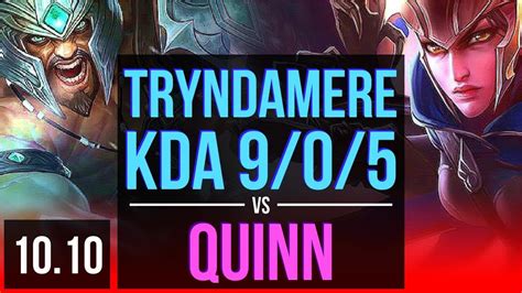 TRYNDAMERE Vs QUINN TOP Rank 5 Tryndamere 1 2M Mastery Points BR