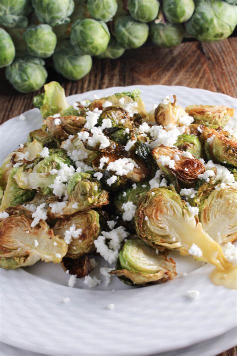 Crispy Brussels Sprouts With Goat Cheese And Honey Bites Of Bri 682x1024