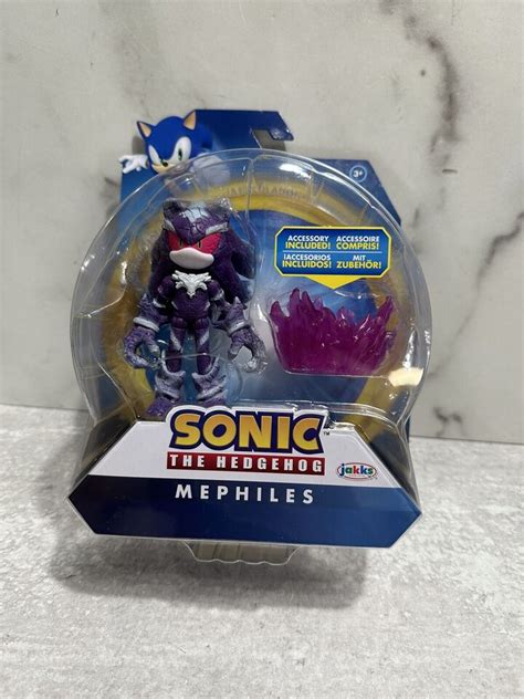 Sonic The Hedgehog Mephiles Action Figure W Purple Mist Jakks