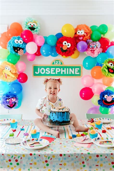 Sesame Street Birthday Party By Jessica Grant