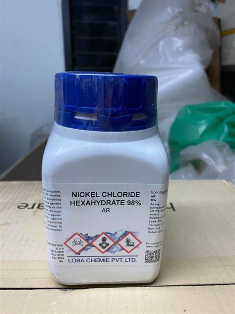 Nickel Chloride Hexahydrate Ar Grade Loba 53956 Hot Sex Picture