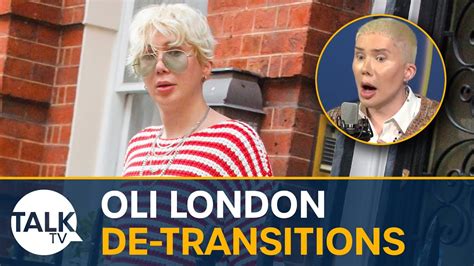 Oli London S Extraordinary Interview On Why He De Transitioned Youtube