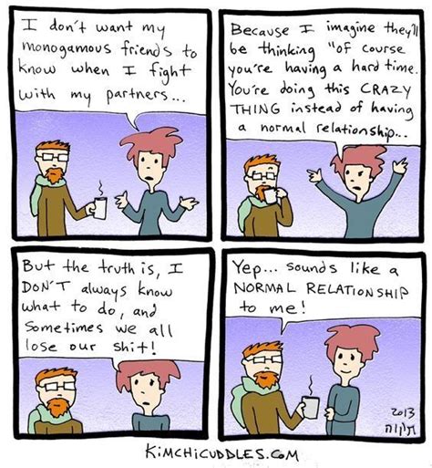 10 Comics That Show What Polyamorous Love Is Really Like Huffpost