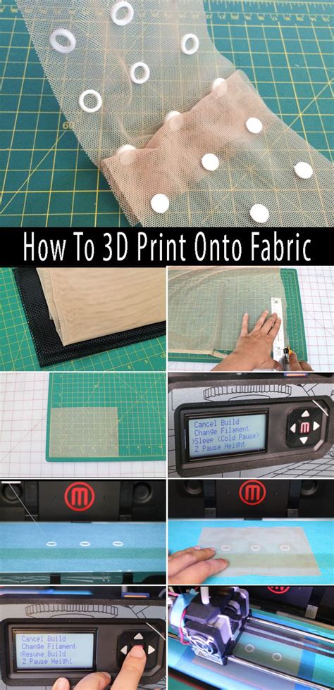 How to 3D Print Onto Fabric | 3d printing, 3d printing business, 3d ...