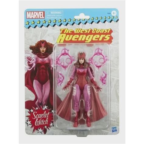 Boneco Marvel Legends Feiticeira Escarlate Scarlet Witch Vingadores