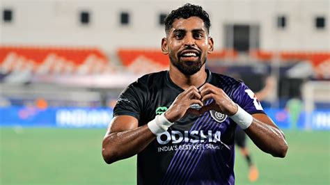 Roy Krishna Brace Powers Odisha Fc To Come From Behind Win Fijian