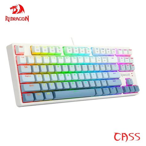 Redragon Cass K W Rgb Usb Mechanical Gaming Wired Keyboard Blue