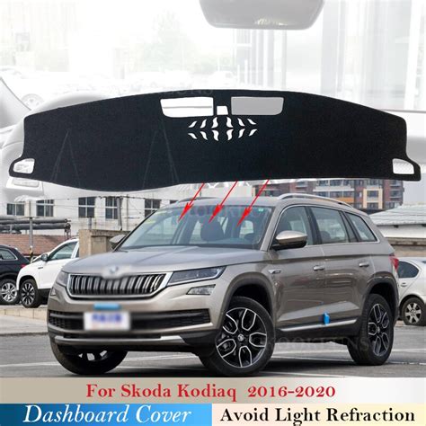 Dashboard Cover Schützende Pad für Skoda Kodiaq 2016 2017 2018 2019