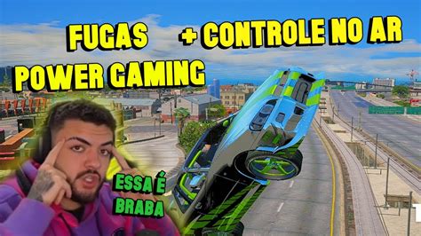 Tutorial De FUGA Power Gaming Controle No Ar Do Carro 1 COMO DAR