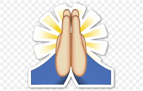 Praying Hands Emoji Prayer Sticker, PNG, 528x525px, Praying Hands, Arm ...