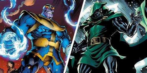 Thanos Vs Doctor Doom Who Wins This Marvel Villain Fight