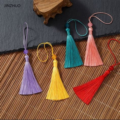 7cm Bead Tassel Wholesale Handmade Decorative Silk Tassel Fringe For Multi Usage China Tassel