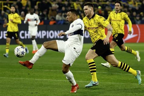 Mbappé reclama de postura do PSG no empate contra o Dortmund e recebe