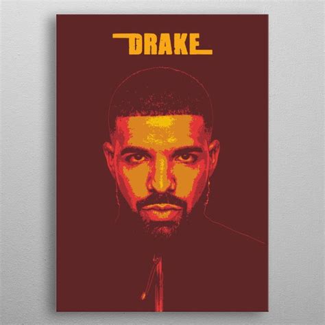 Drake Pop Art V Poster By Taurungka Graphic Design Displate Pop