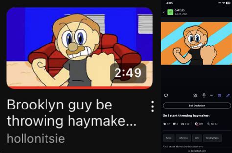 yay    brooklyn guy    cati  deviantart