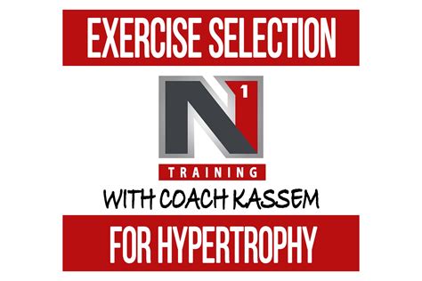 How To Choose Good Hypertrophy Exercises - N1 Training