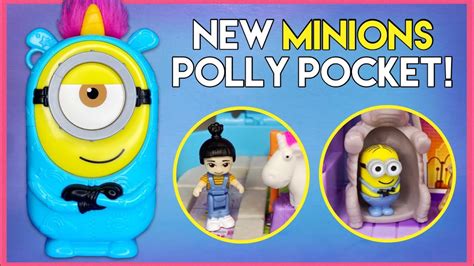 Polly Pocket Minions Compact Playset New Polly Pocket Youtube