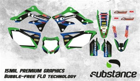 Graphics Kit Kawasaki Kxf 450 2012 2013 2014 2015 Kxf450 Kx450f Decals