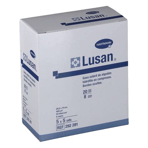 GASA ESTERIL ALGODON HIDROFILO COMPRESAS LUSAN Pharmasalus