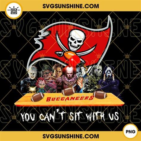 Horror Movies You Can T Sit With Us Tampa Bay Buccaneers PNG NFL