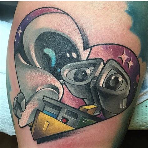 10 Delightful Wall E Tattoos Disney Tattoos Wall E Tattoo Disney