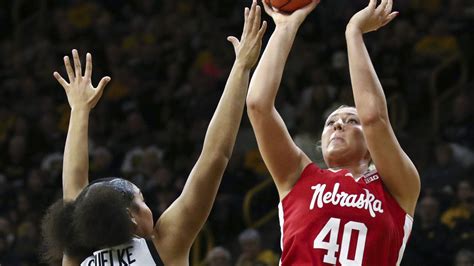 Nebraska Womens Basketball Series Sweeps Michigan 65 59