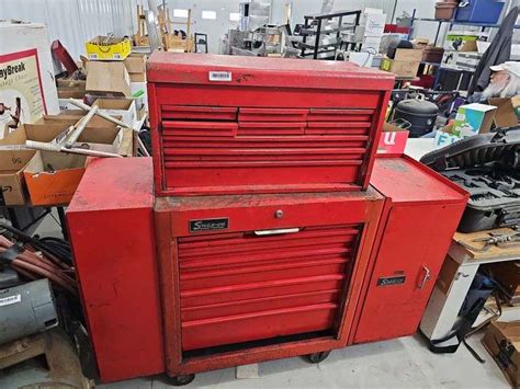 Snapon Tool Box on Wheels - McLaughlin Auctioneers, LLC- mc-bid.com