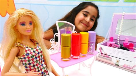 Barbie Ve Steffi Makyaj Yapma Ve Giyim Oyunu YouTube