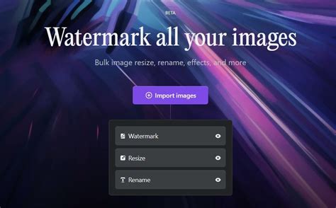 tool  bulk watermark images  resize rename  automatically