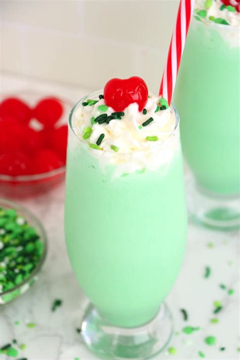 Homemade Shamrock Shake Bitz Giggles