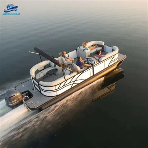 Fully Welded New Design Luxury Aluminum Recreational Floating Pontoon